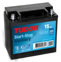 TUDOR TK151 - BATERIA 12 V 15AH 200A +ETN 1 150X9