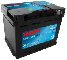 TUDOR TL600 - BATERIA 12 V 60AH 640A +ETN 0 242X1